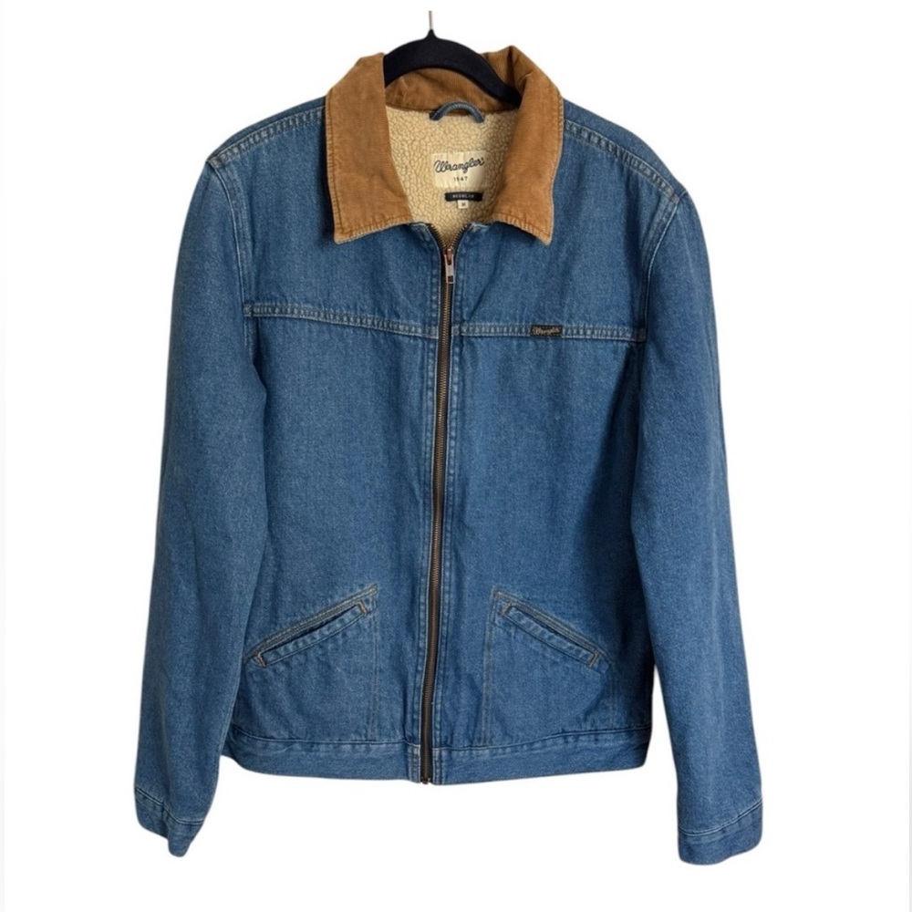Wrangler Stranger Things Hawkins Denim Jacket with Corduroy Collar